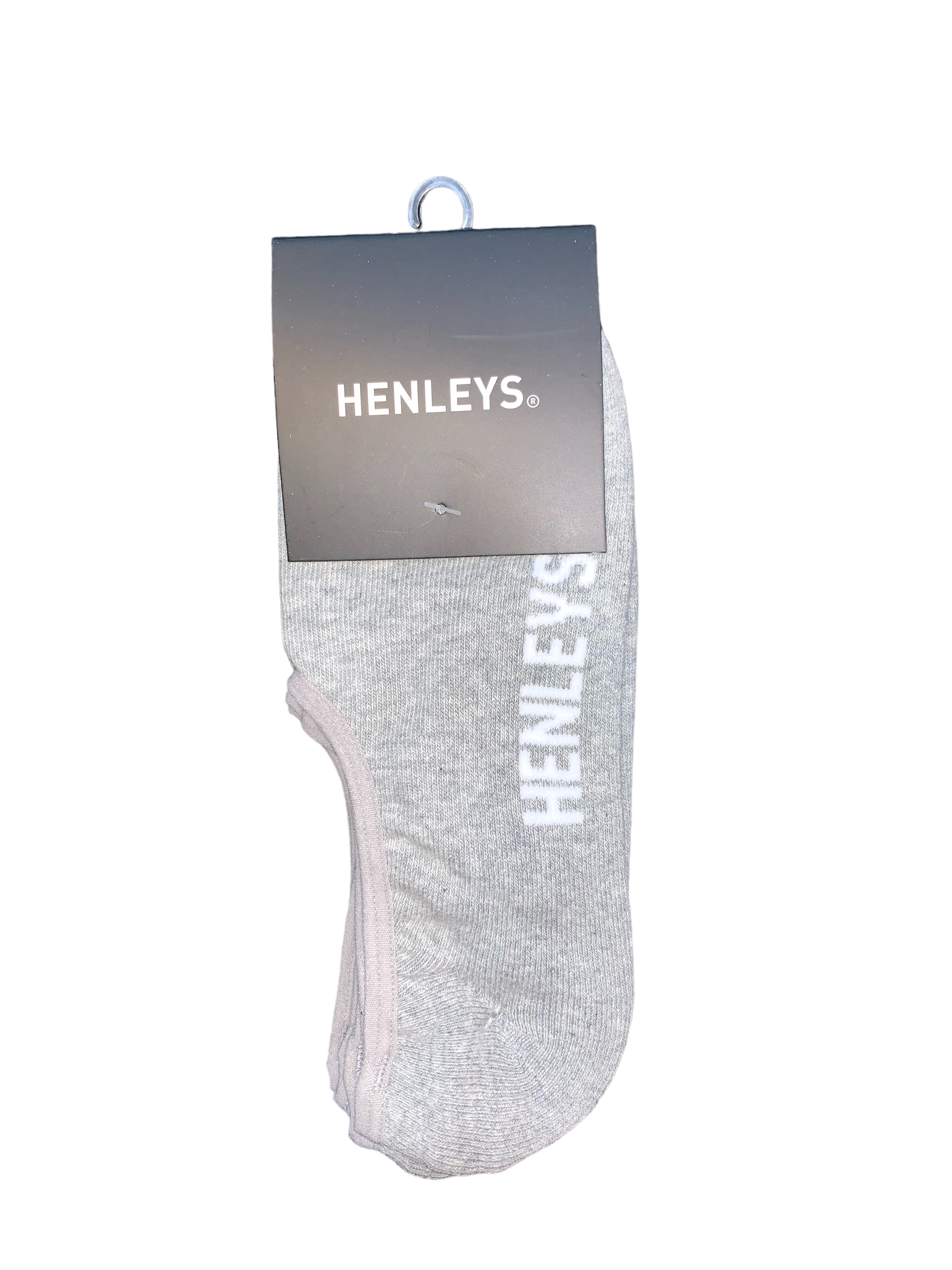 Classic invisible socks- HENLEYS PACK OF 4 - Denim Republic