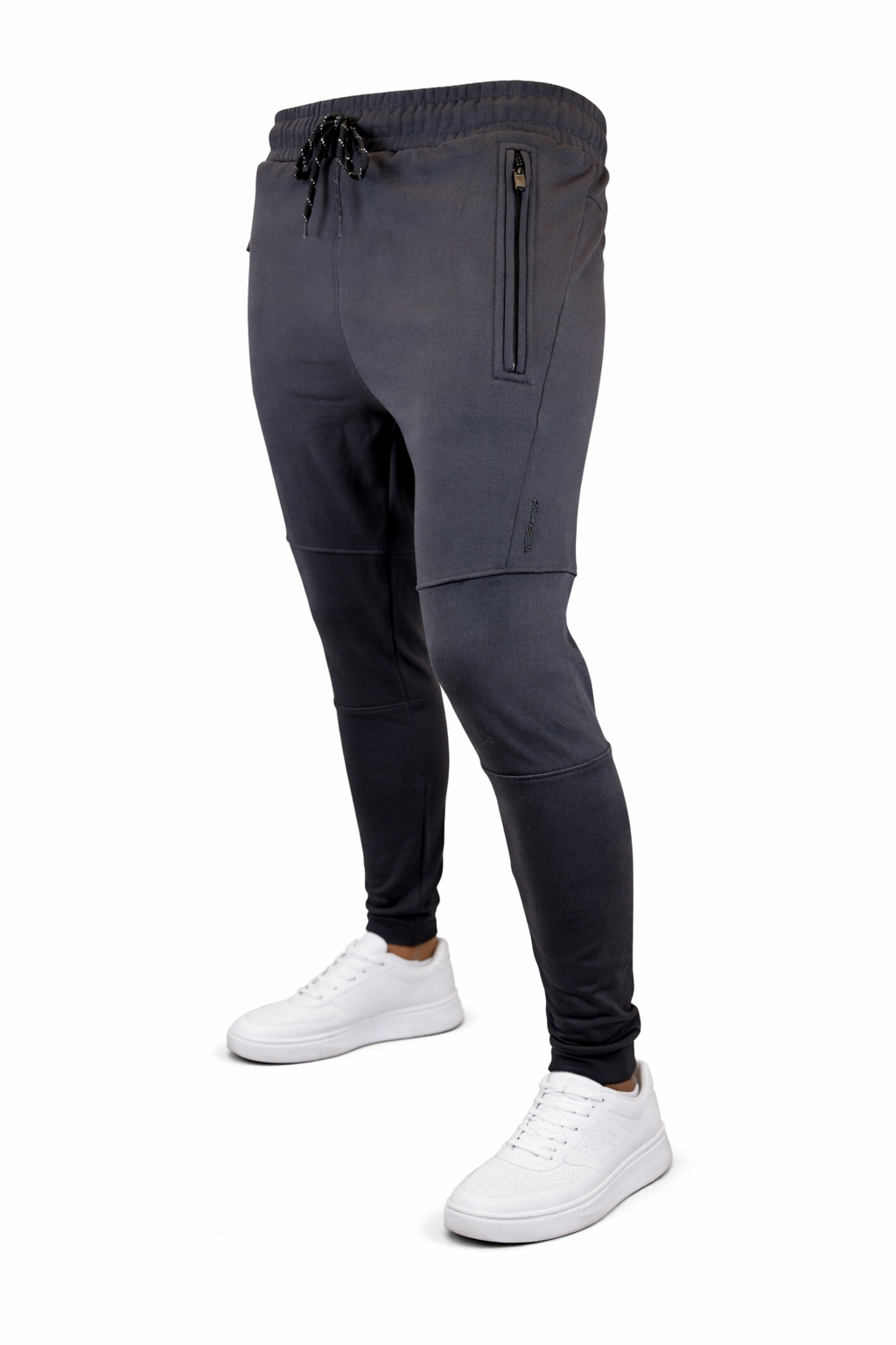 Cotton Fleece Track Pants - James Coal