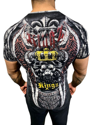 Rhinestone Men’s T-shirt #4015 - Denim Republic