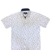 Kids formal Shirts Short Sleeve printed #5986 - Denim Republic