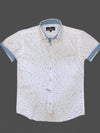 Kids formal Shirts Short Sleeve printed #5985
