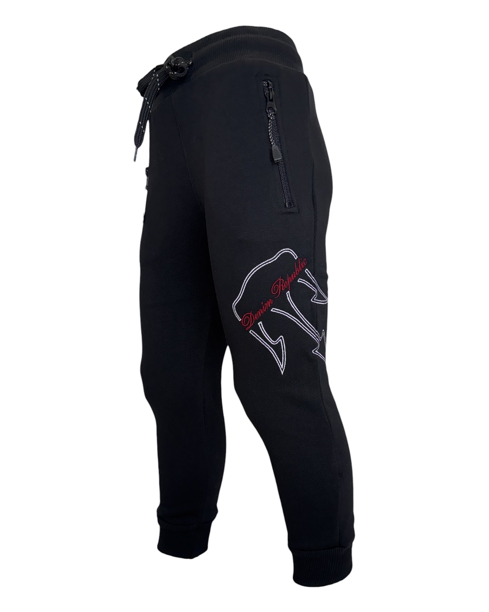 Kids Track pants #JAY-11 Black