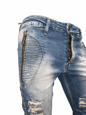 MENS Jeans with rips #1355 - Denim Republic