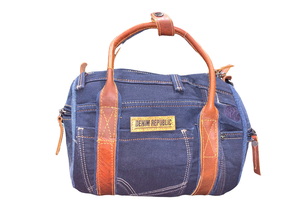 Denim Duffle BAGS01 Small Denim Republic