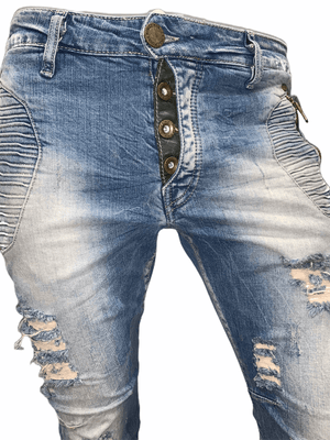 MENS Jeans with rips #1355 - Denim Republic