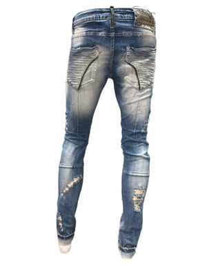 MENS Jeans with rips #1355 - Denim Republic