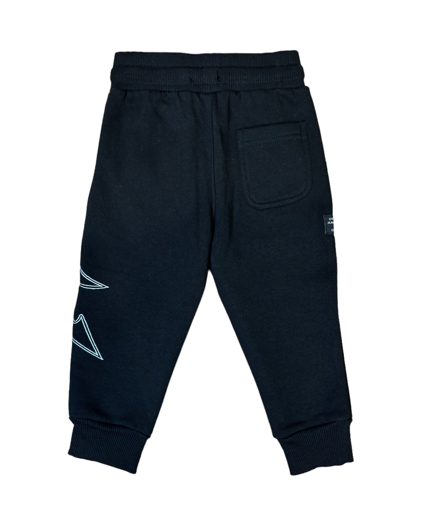 JAY-11 Kids track pants Black-Black