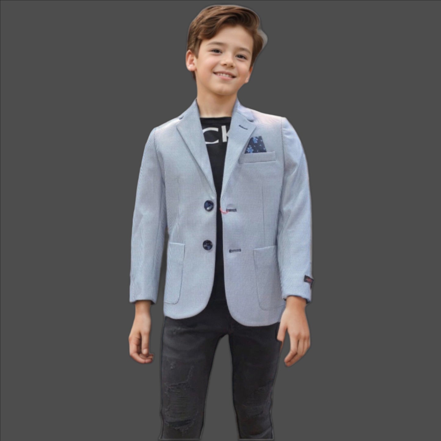 Hounds Printed KIDS BLAZERS - Denim Republic