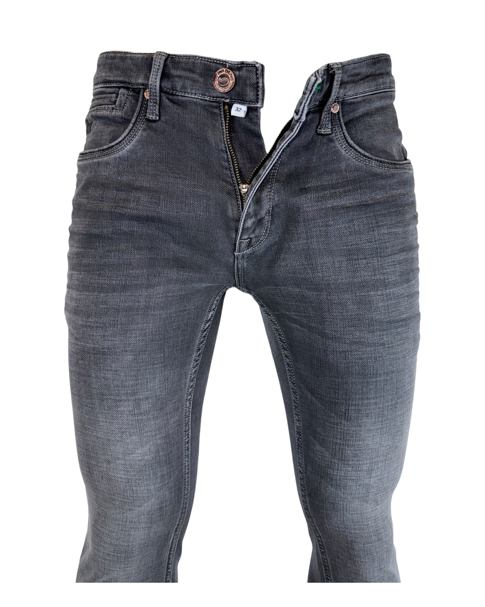 Jeans Slim (LUCIFER) #13070 GREY