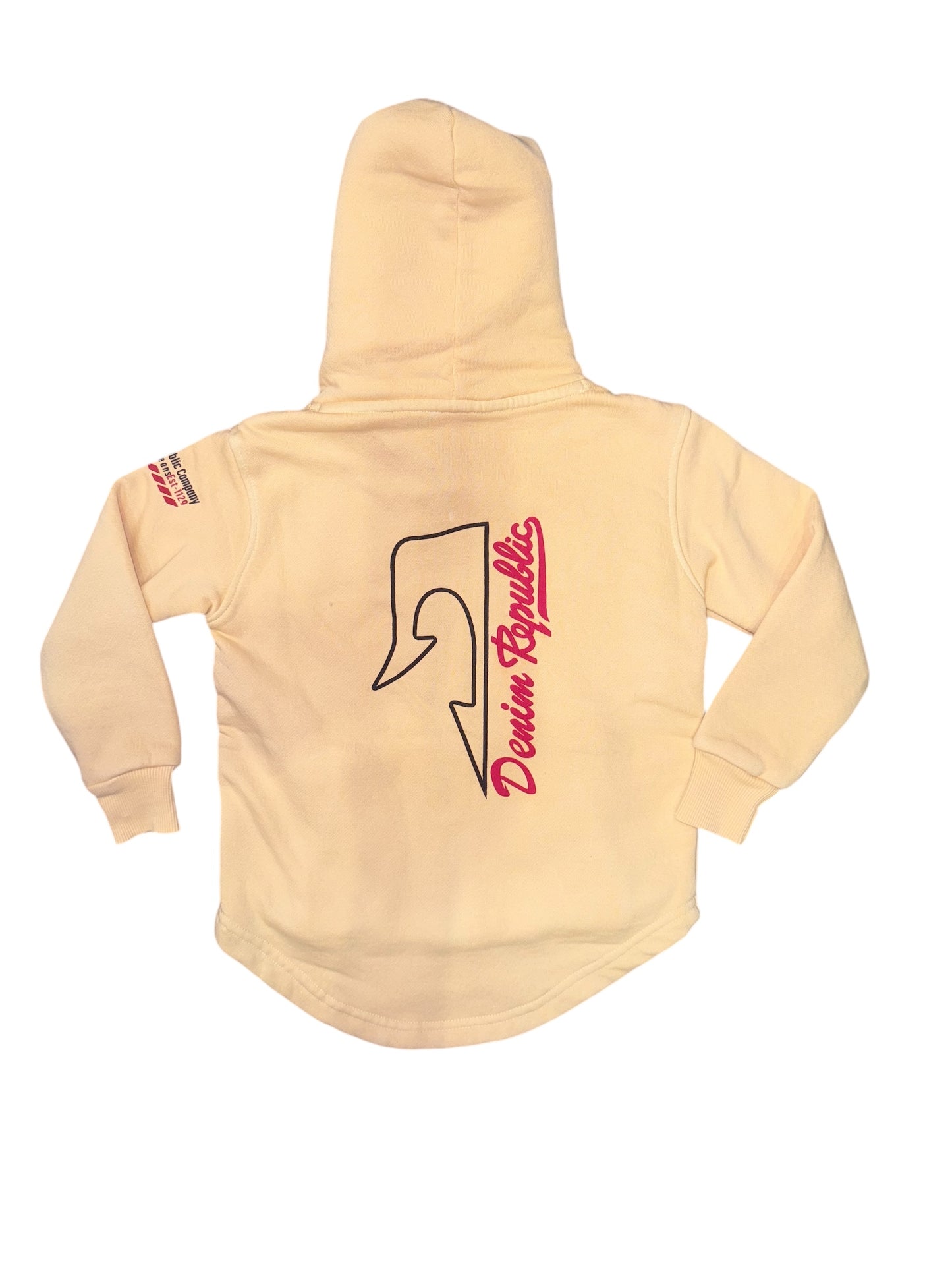 JAY-14 Kids Zip Hoodie Peach