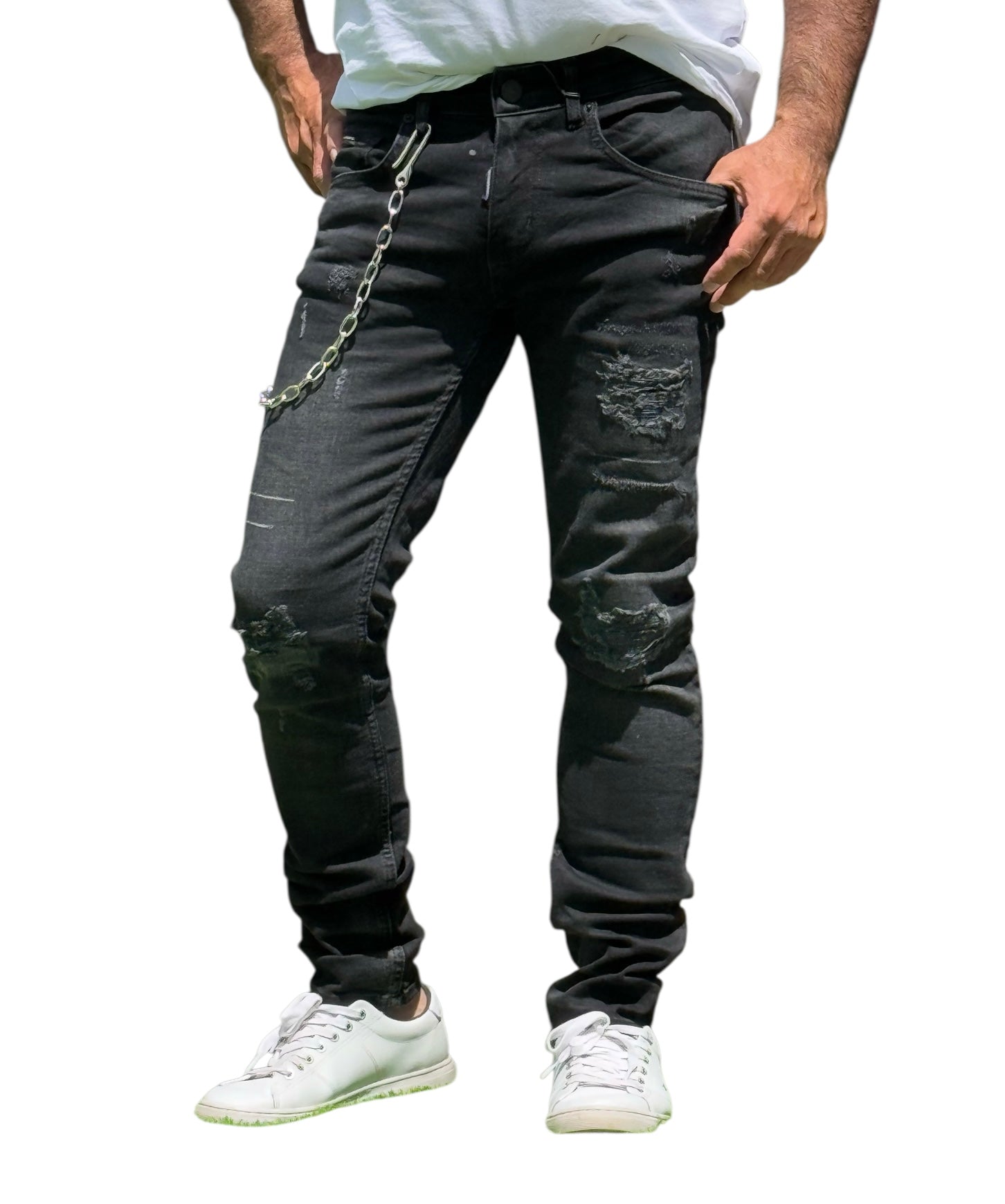 पुरुषों की स्लिम जींस #1649 किंग्ज़