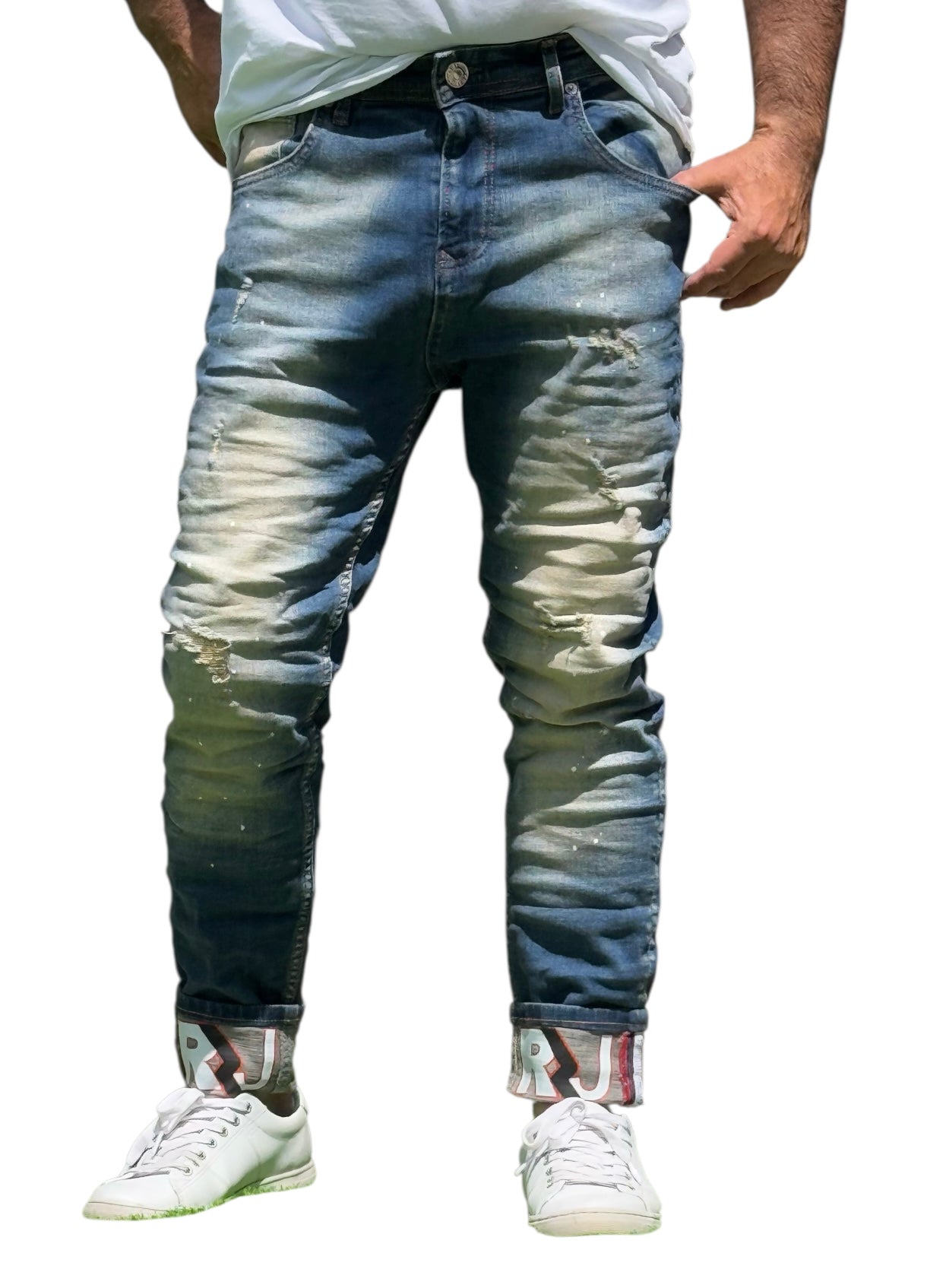 पुरुषों की स्लिम जींस #1649 किंग्ज़