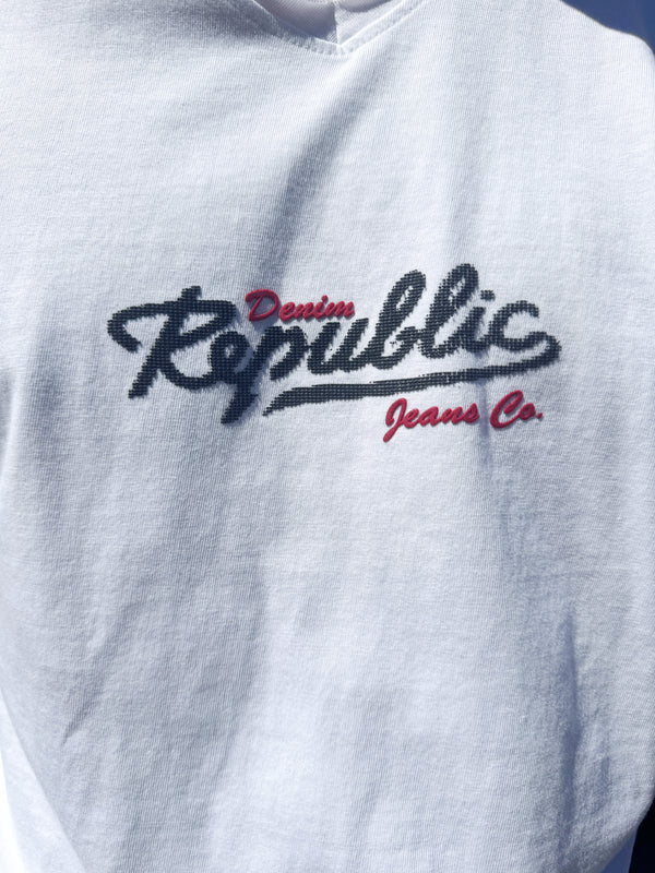 T-Shirts Men's #TRUE WHITE - Denim Republic