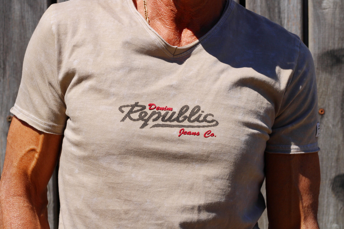 T-Shirts Men's #TRUE - TAUPE - Denim Republic