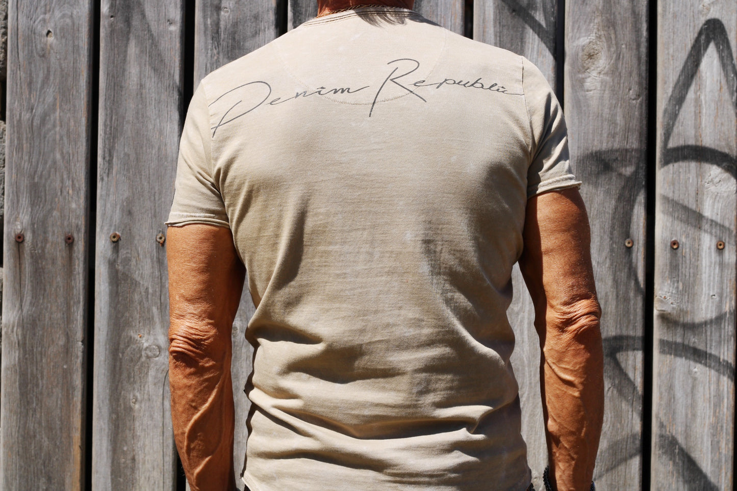 T-Shirts Men's #ROBIN - TAUPE - Denim Republic