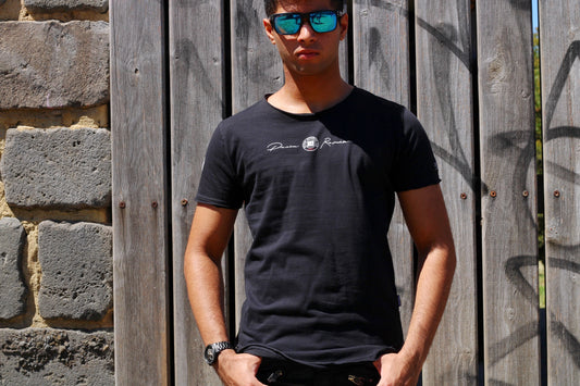 T-Shirts Men's #SPRAYED - BLACK - Denim Republic