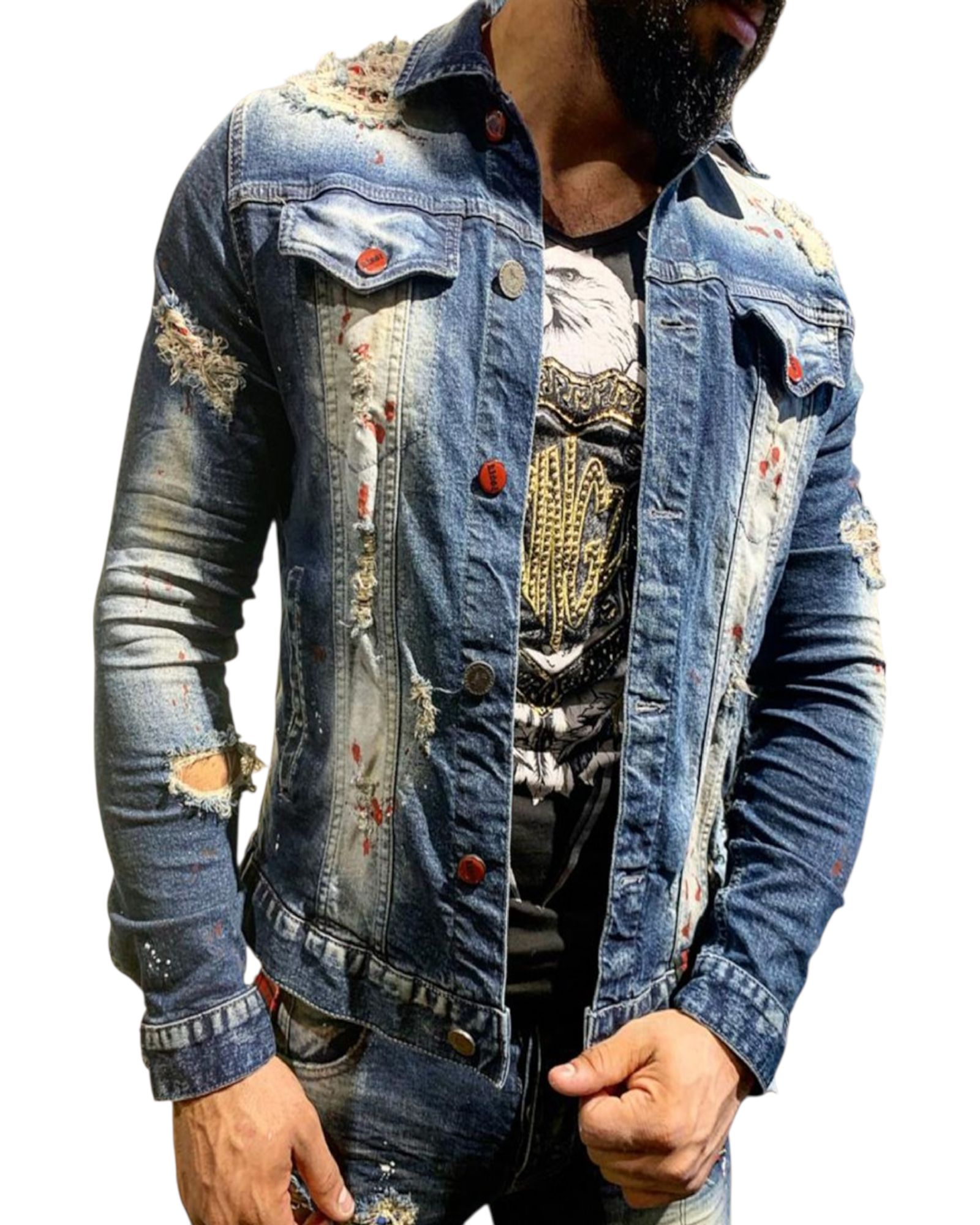 Blue Denim jacket 1662 Limited Edition