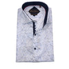 Fine Paisley Long Sleeve shirt #6211 - Denim Republic