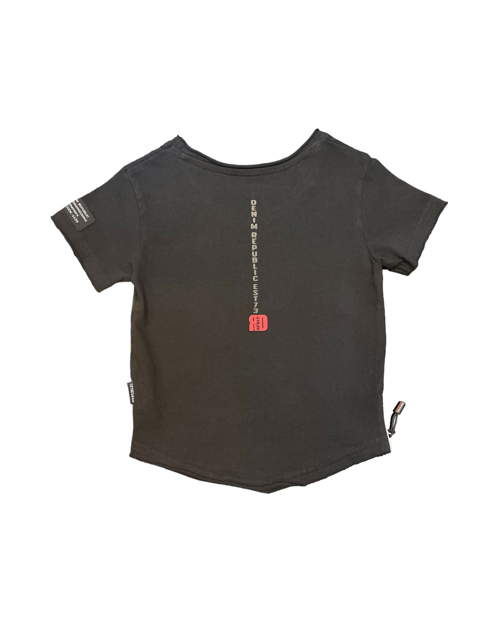 KIDS T-Shirts #K-KAAR - BLACK - Denim Republic