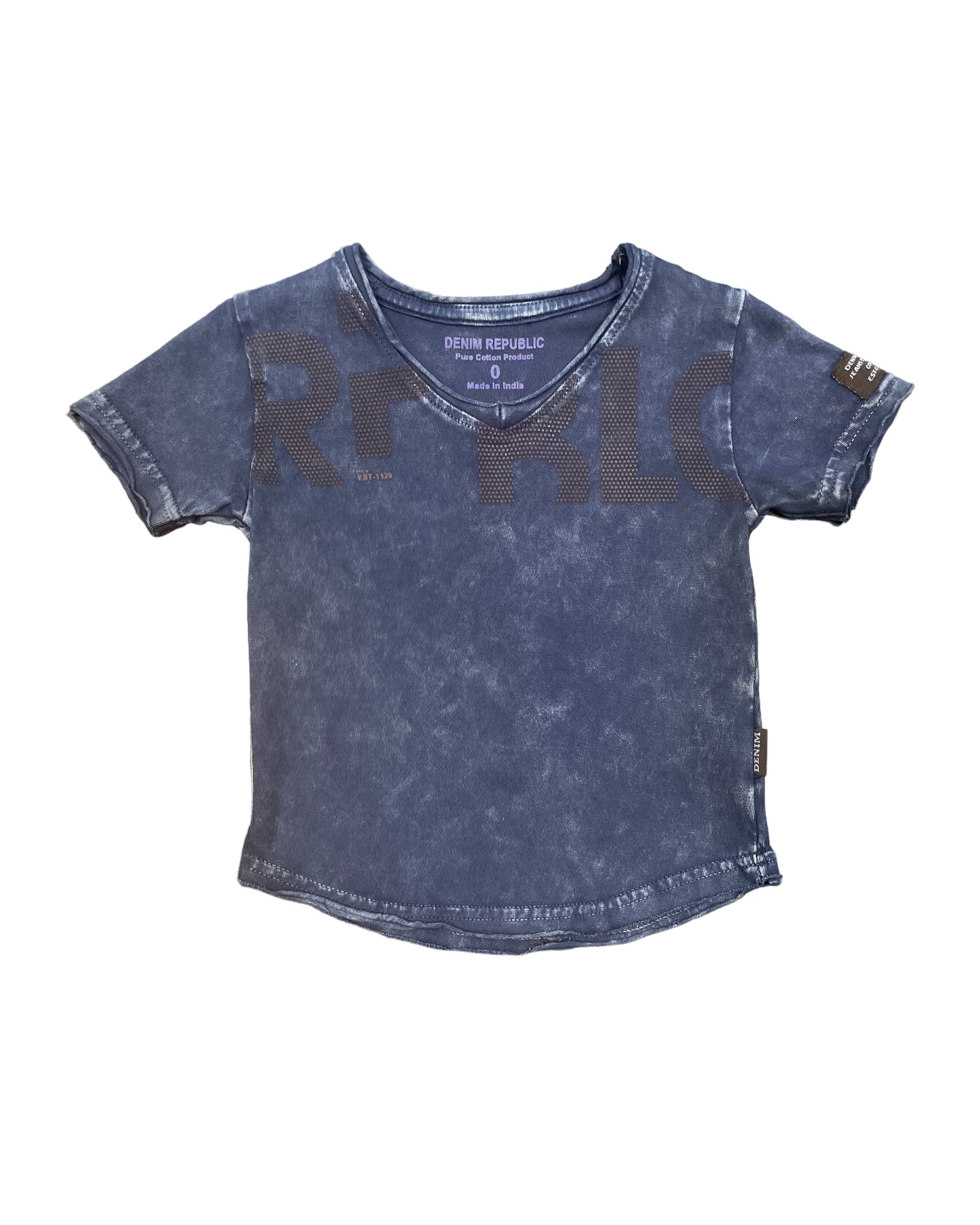 KIDS T-Shirts #K-KAAR - NAVY - Denim Republic