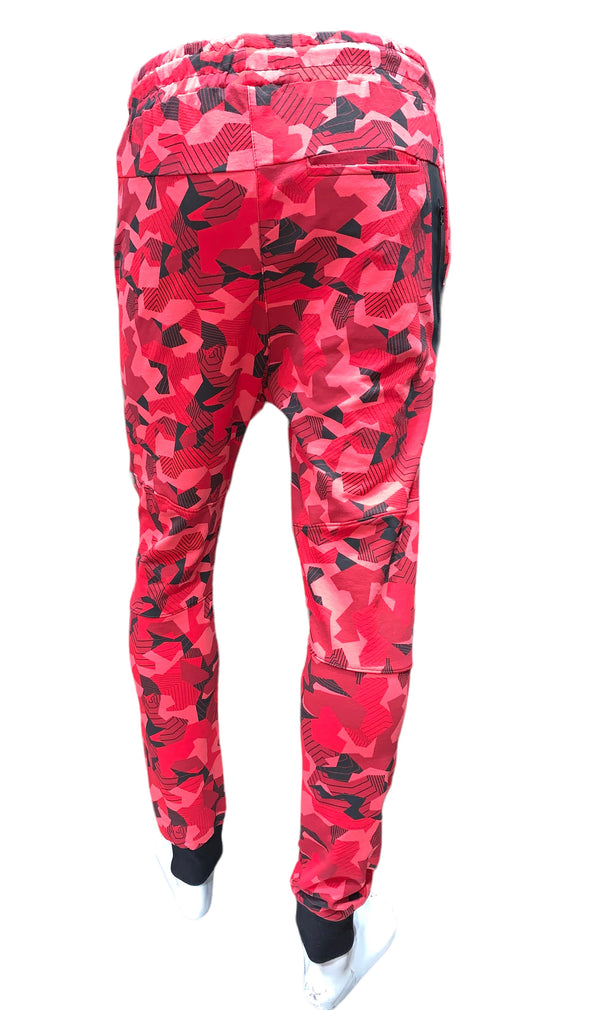 Men's Fitted / Cuffed Track Pants abstract Print #250181Y