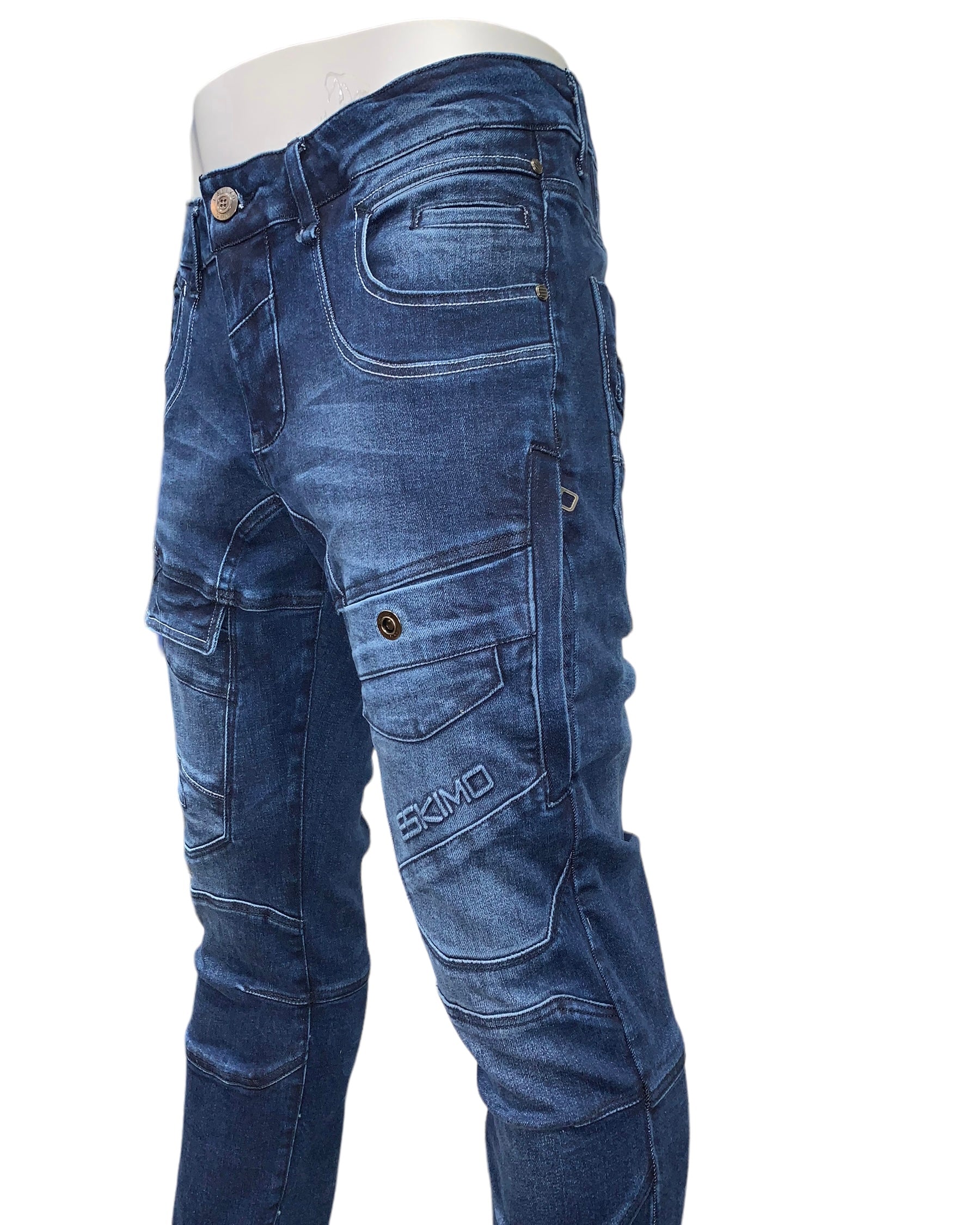 GEM-2 SLIM-STRAIGHT JEANS - Denim Republic