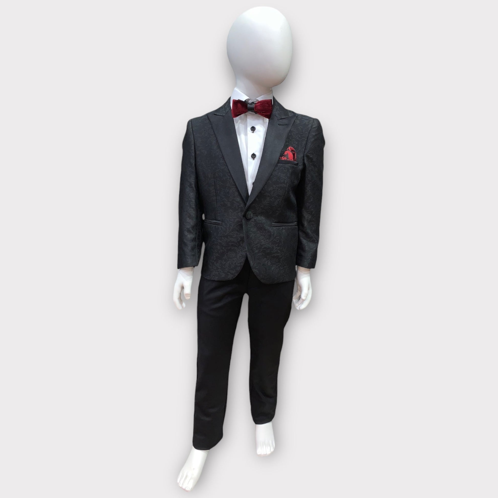 Kids Tuxedo - #OLIVER - Black - Denim Republic