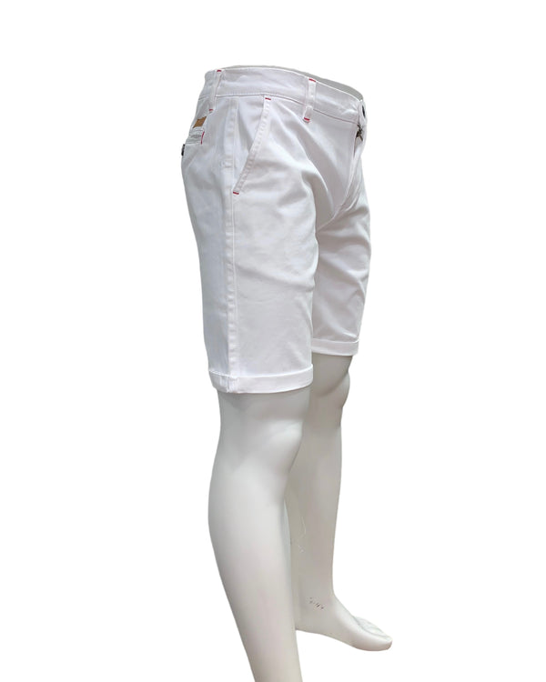 Men’s Chino shorts #ALAMO White - Denim Republic