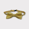 Yellow Check Patterned Bow Tie - Denim Republic