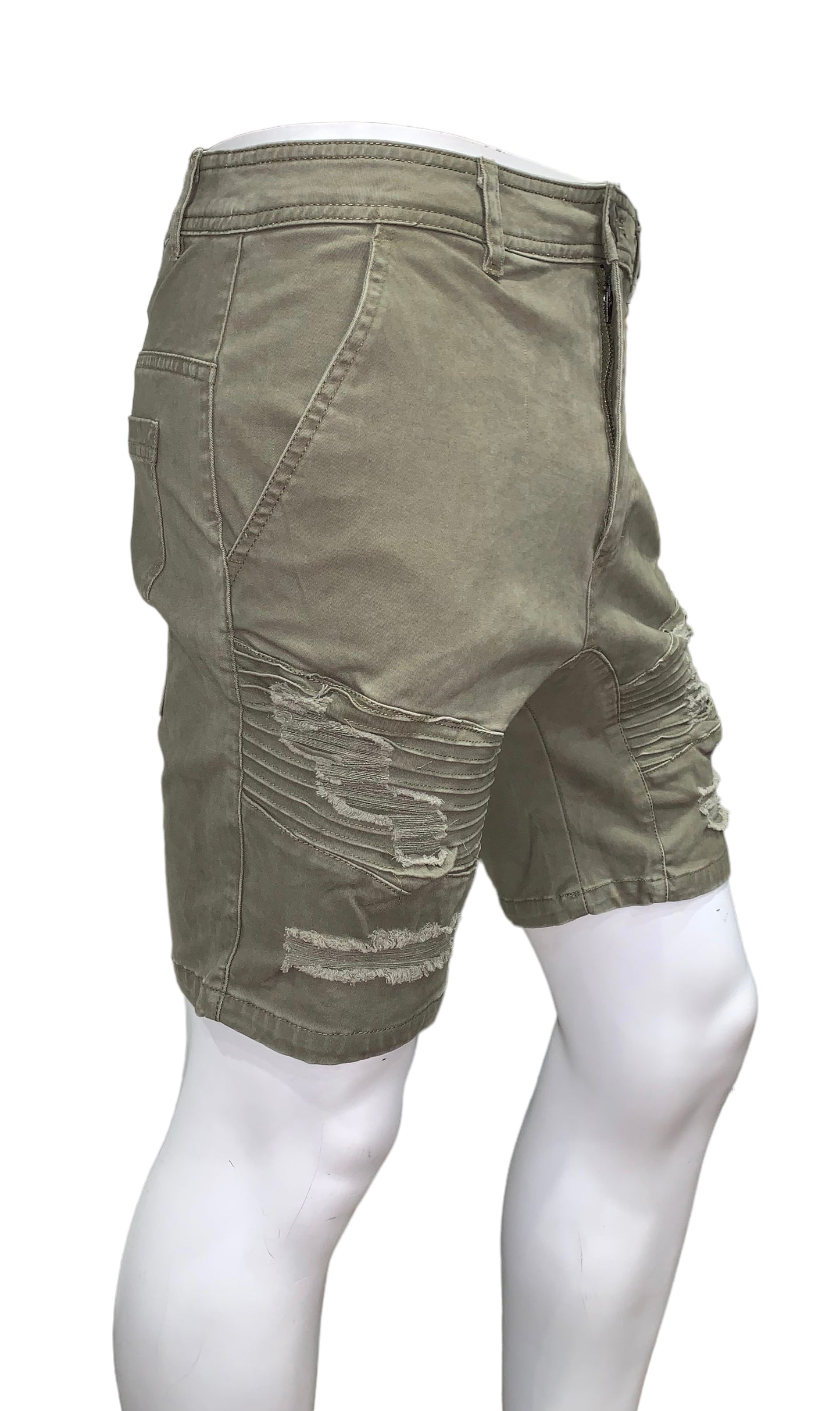 HE1-22081 Falcon moto Chino Shorts HENLEYS - Denim Republic