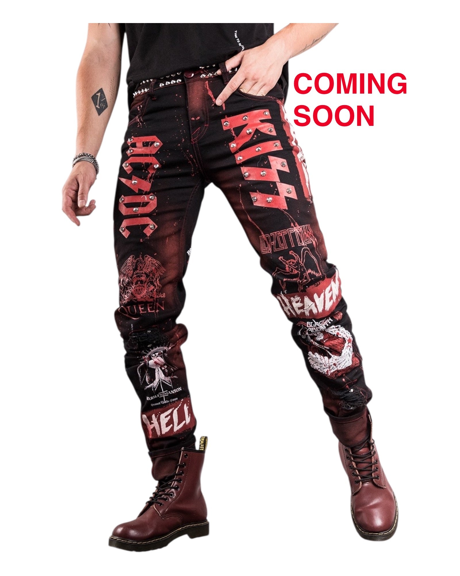 पुरुषों की स्लिम जींस #1649 किंग्ज़