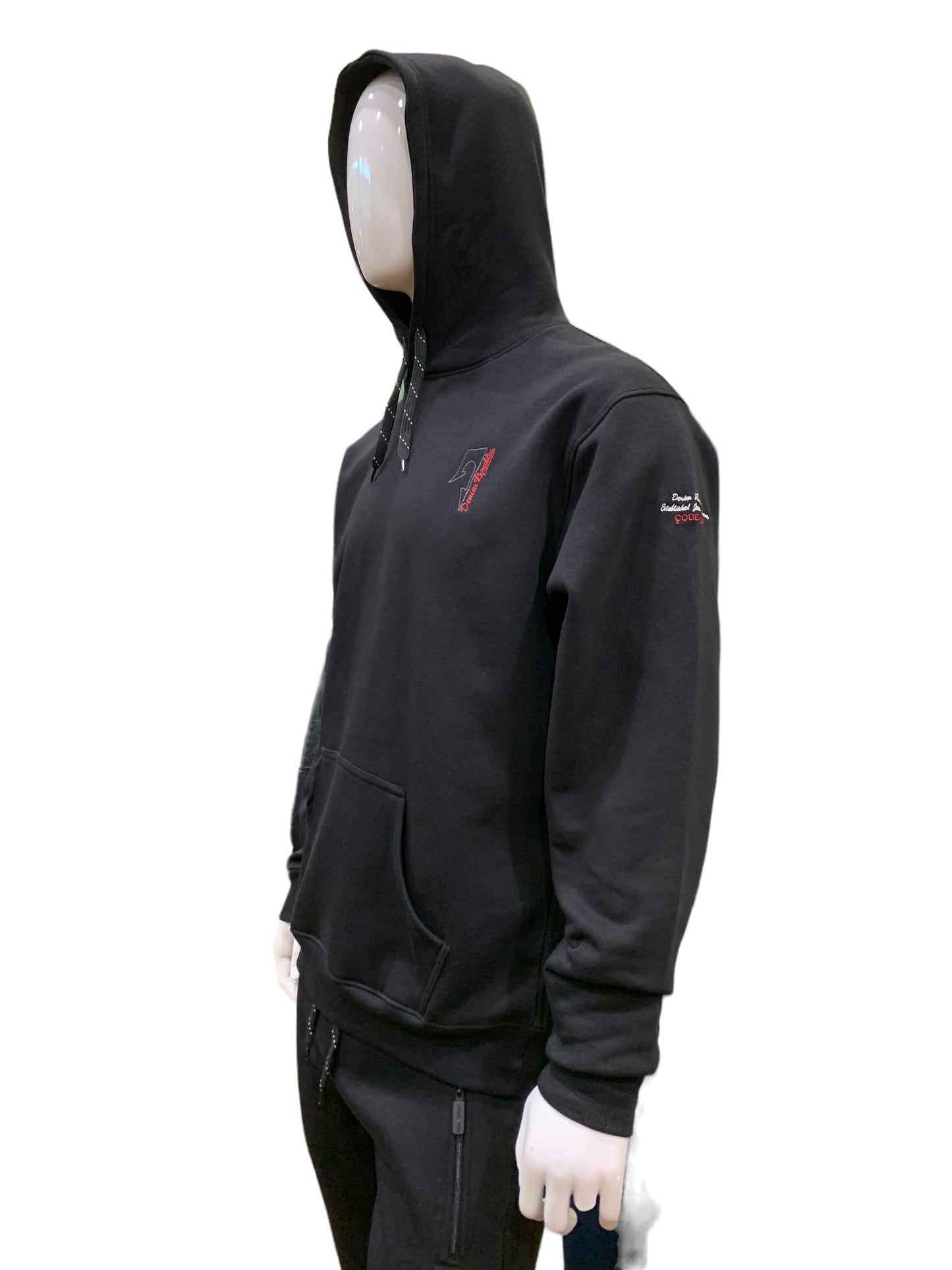 JAY-6 Unisex Hoodie BLACK