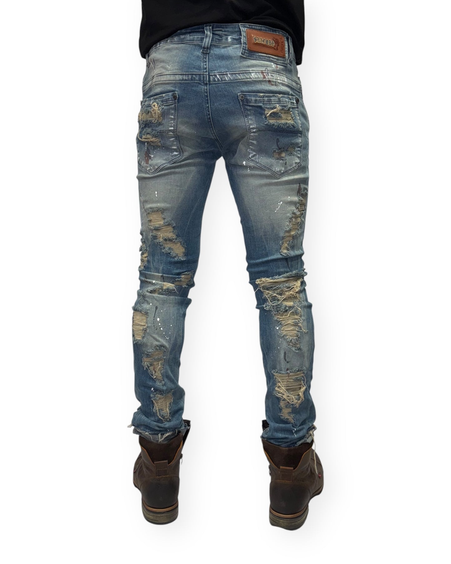 1565 Jeans with Rips Mens