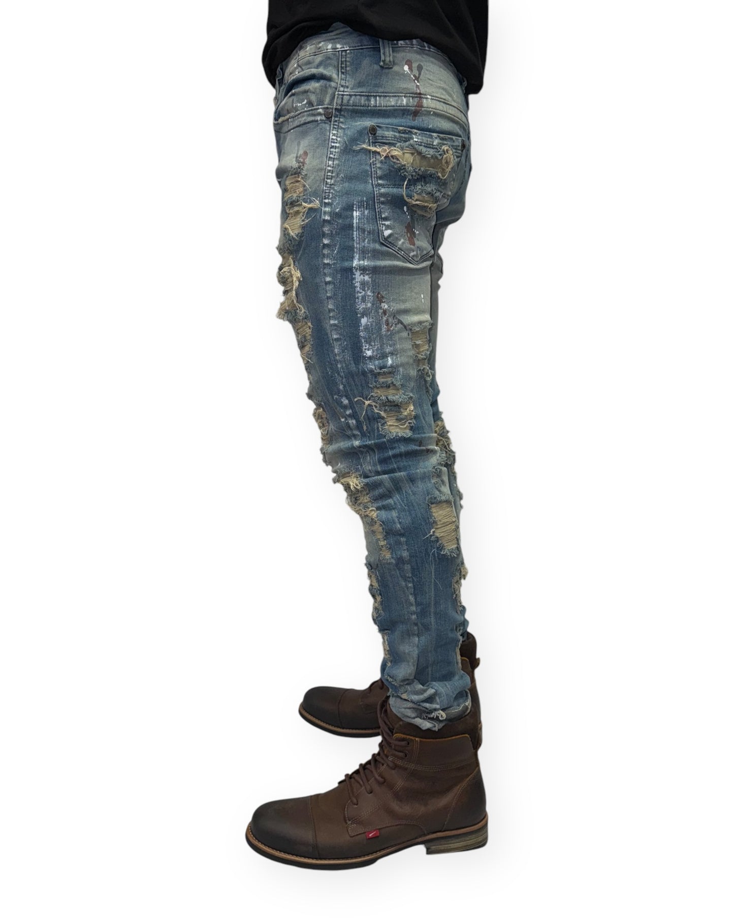 1565 Jeans with Rips Mens