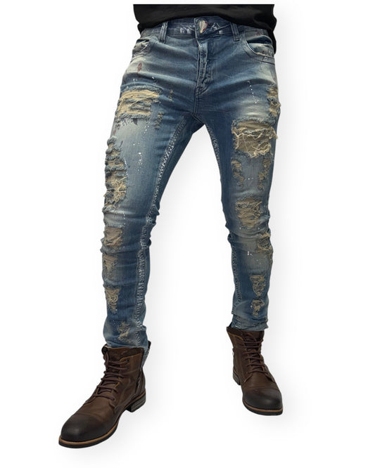 1565 Jeans with Rips Mens