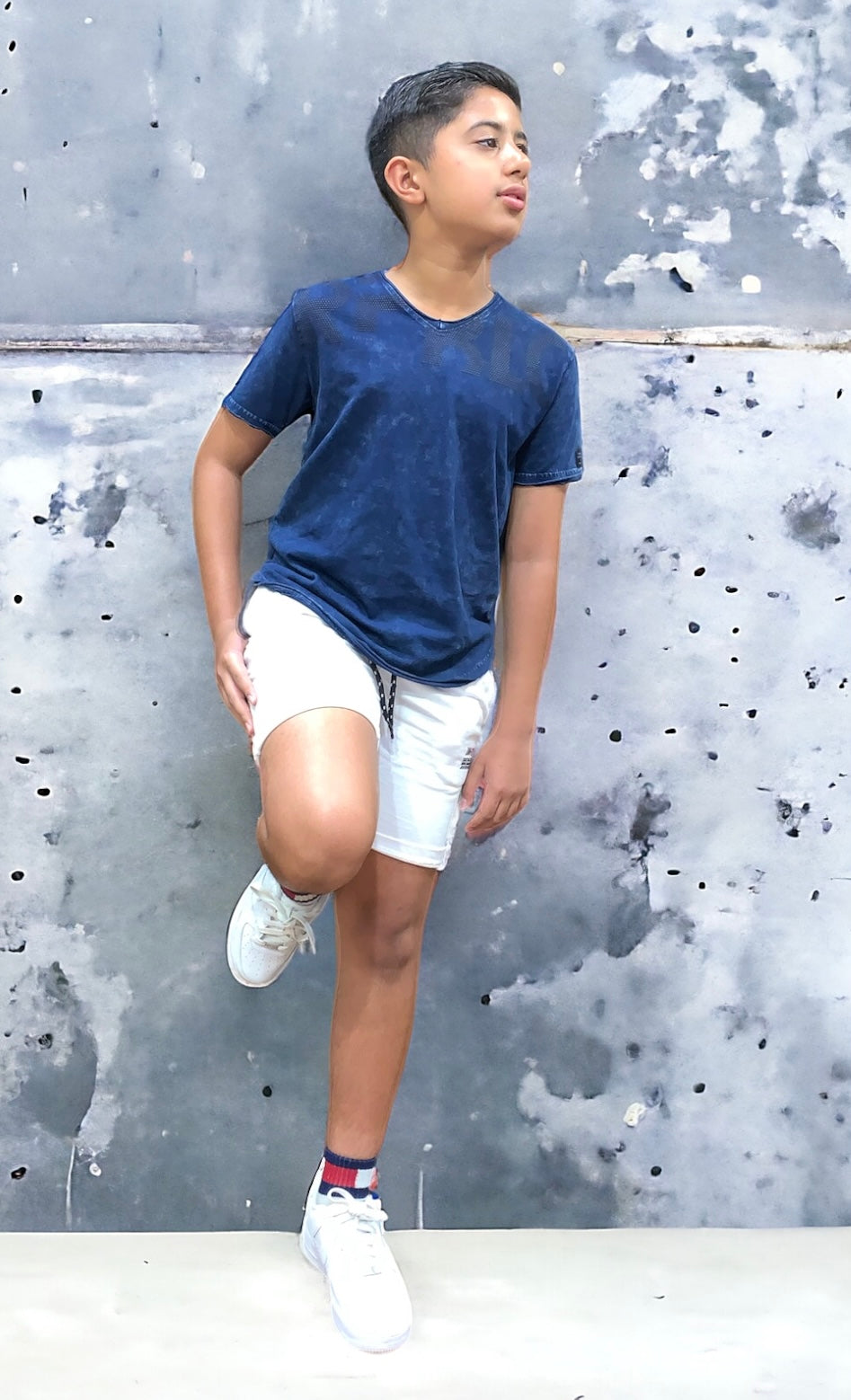 KIDS T-Shirts #K-KAAR - NAVY - Denim Republic