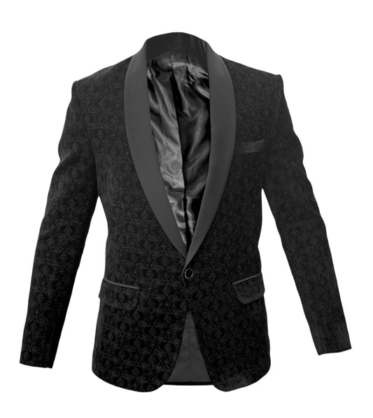 # JAMES Blazer BLACK