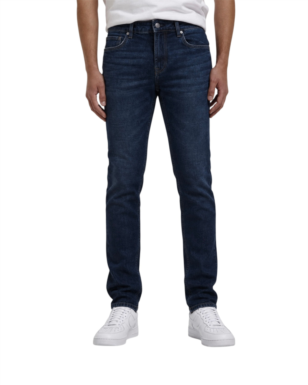 Men's Dark Blue Slim Fit Jeans (Danzel) 19147