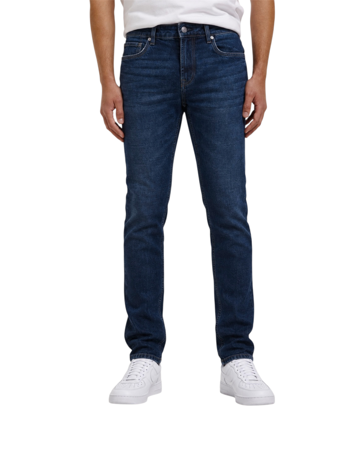 Men's Dark Blue Slim Fit Jeans (Danzel)