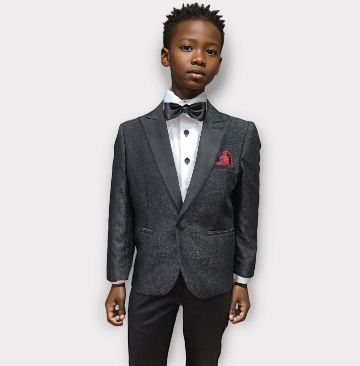 Kids Tuxedo - #OLIVER - Black - Denim Republic