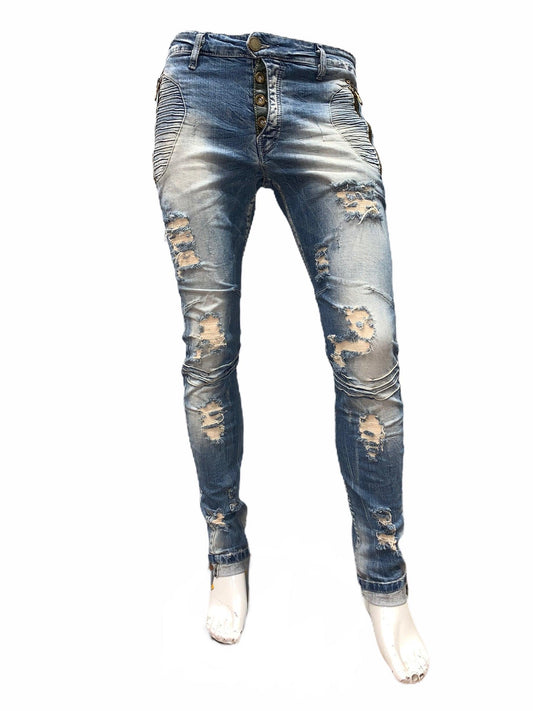 MENS Jeans with rips #1355 - Denim Republic