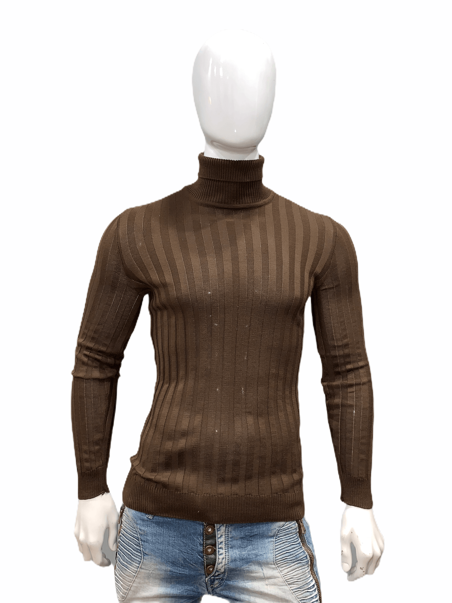 3520 Turtle Neck Knit. - Denim Republic