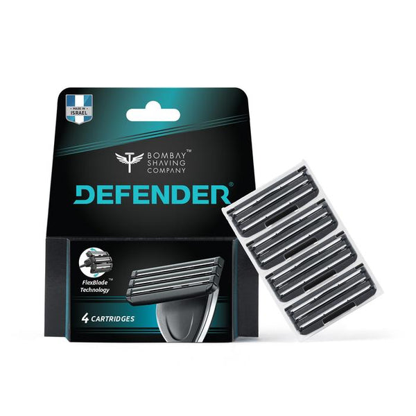 Bombay Shaving Company DEFENDER Cartridges set of 4. - Denim Republic