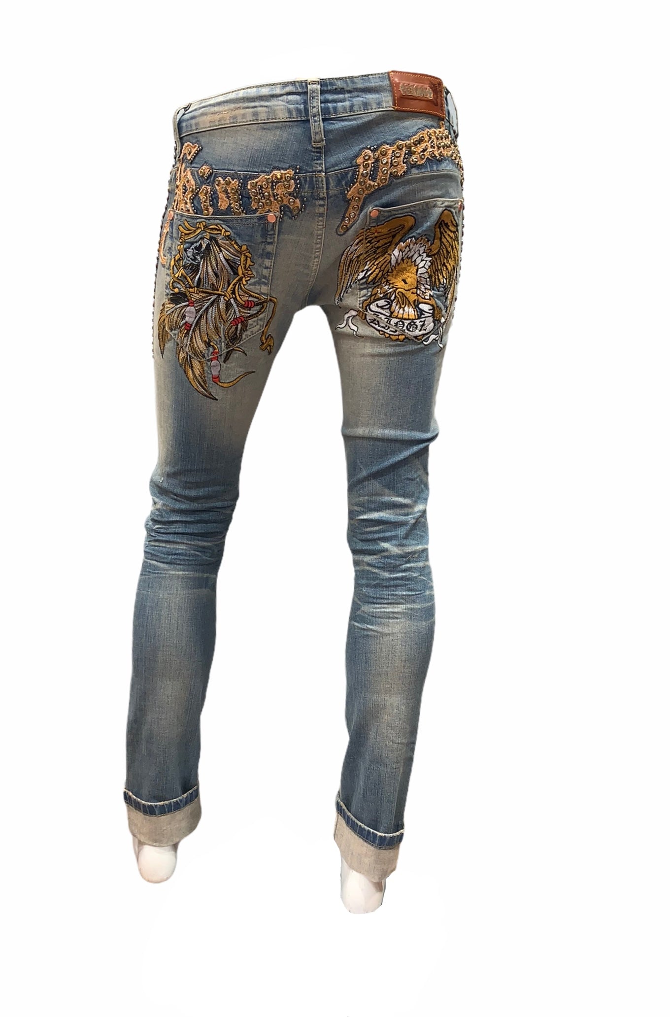 1391 EMB. EAGLE JEANS MENS - Denim Republic