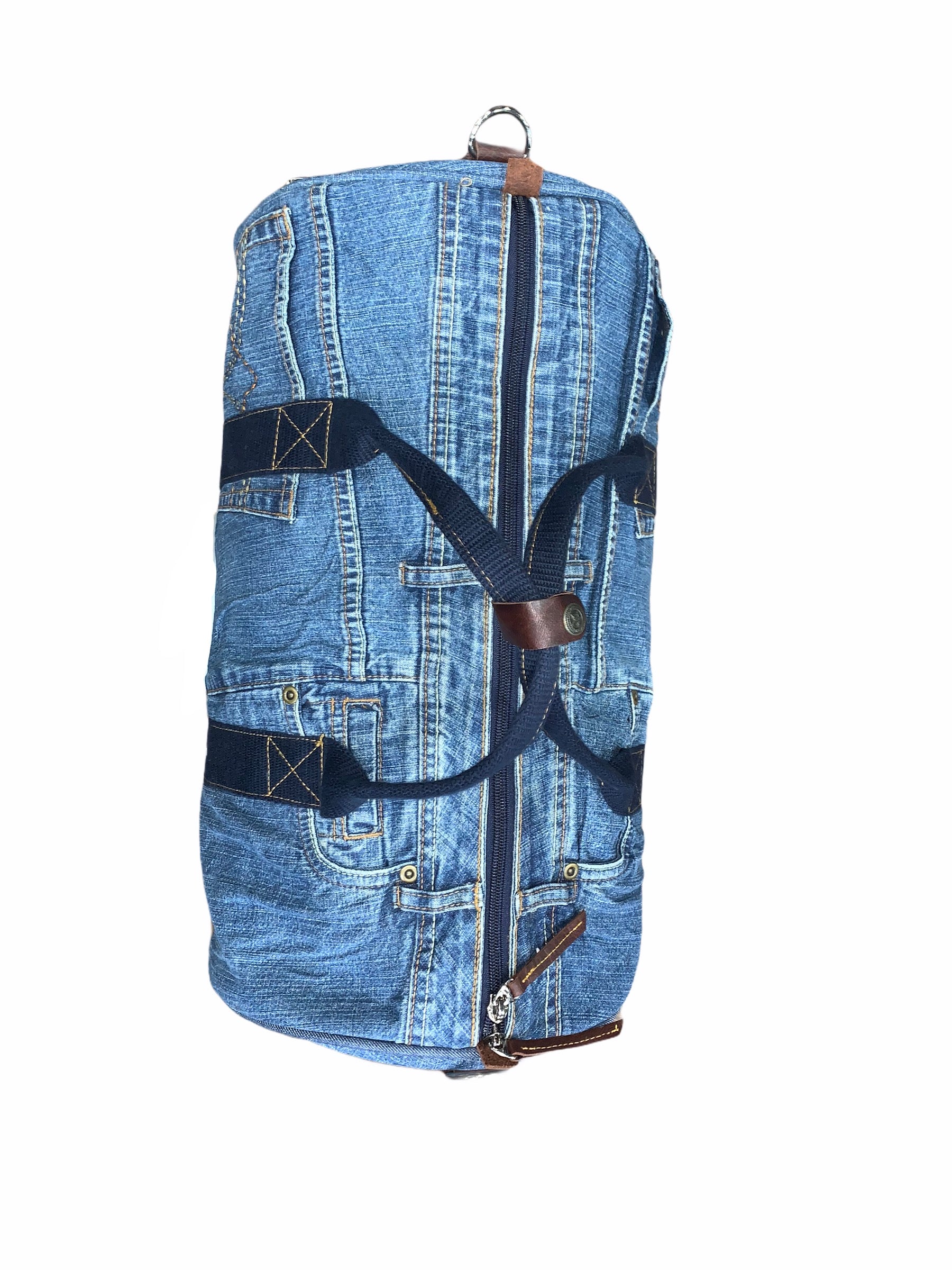 Denim Duffle BAGS-10 BIG Duffle #D17-2460 - Denim Republic