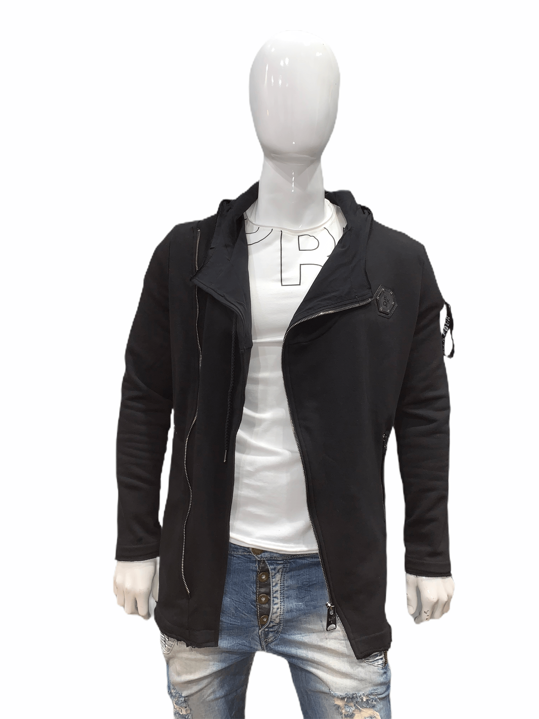 F510 - Long Jacket. - Denim Republic