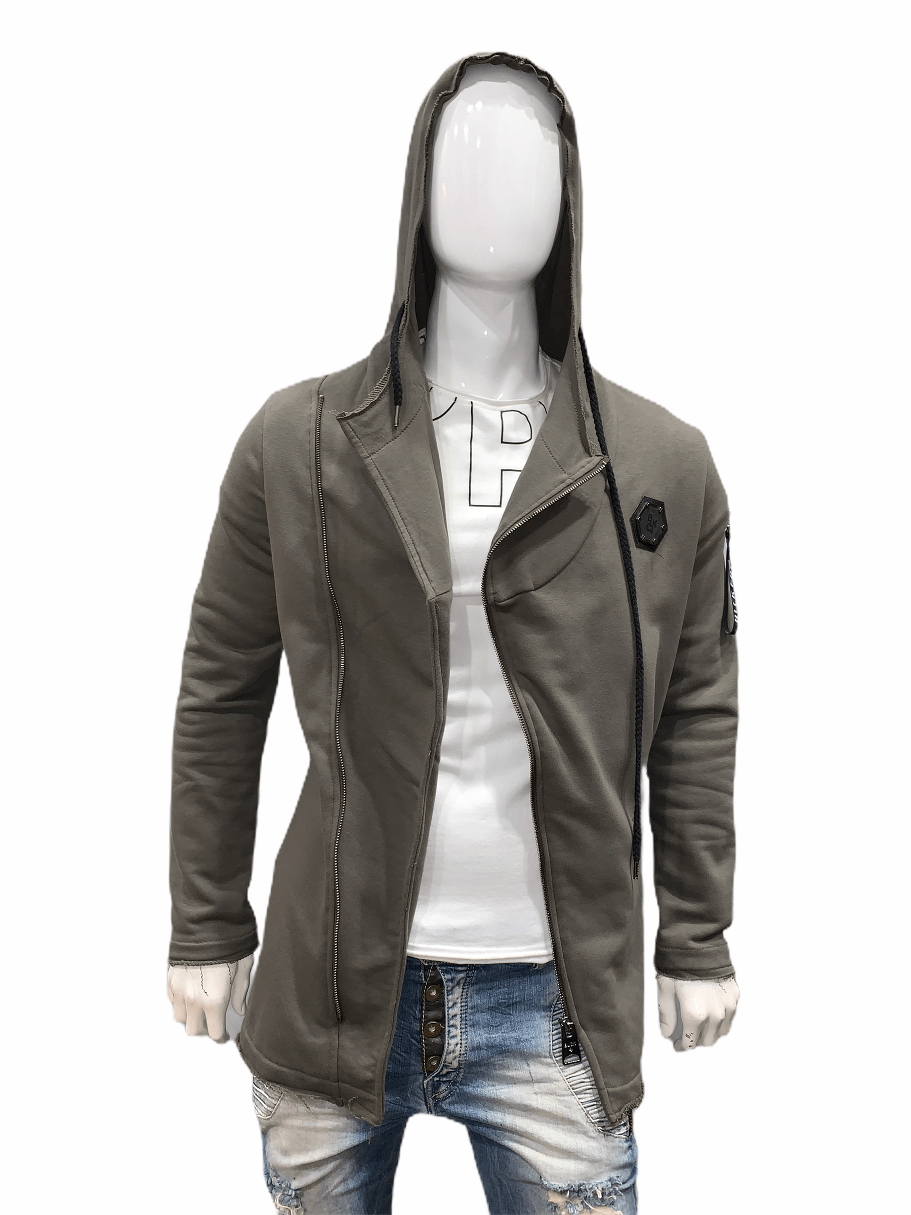 F510 - Long Jacket. - Denim Republic