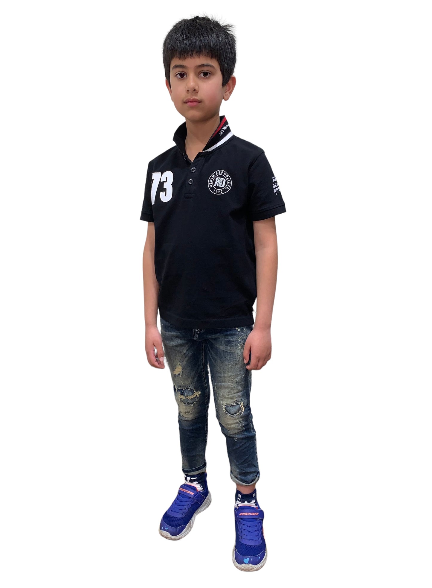 K-PLUTO Polo Kids - Denim Republic