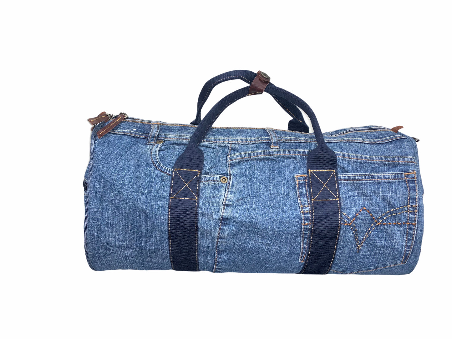 Denim Duffle BAGS-10 BIG Duffle #D17-2460 - Denim Republic