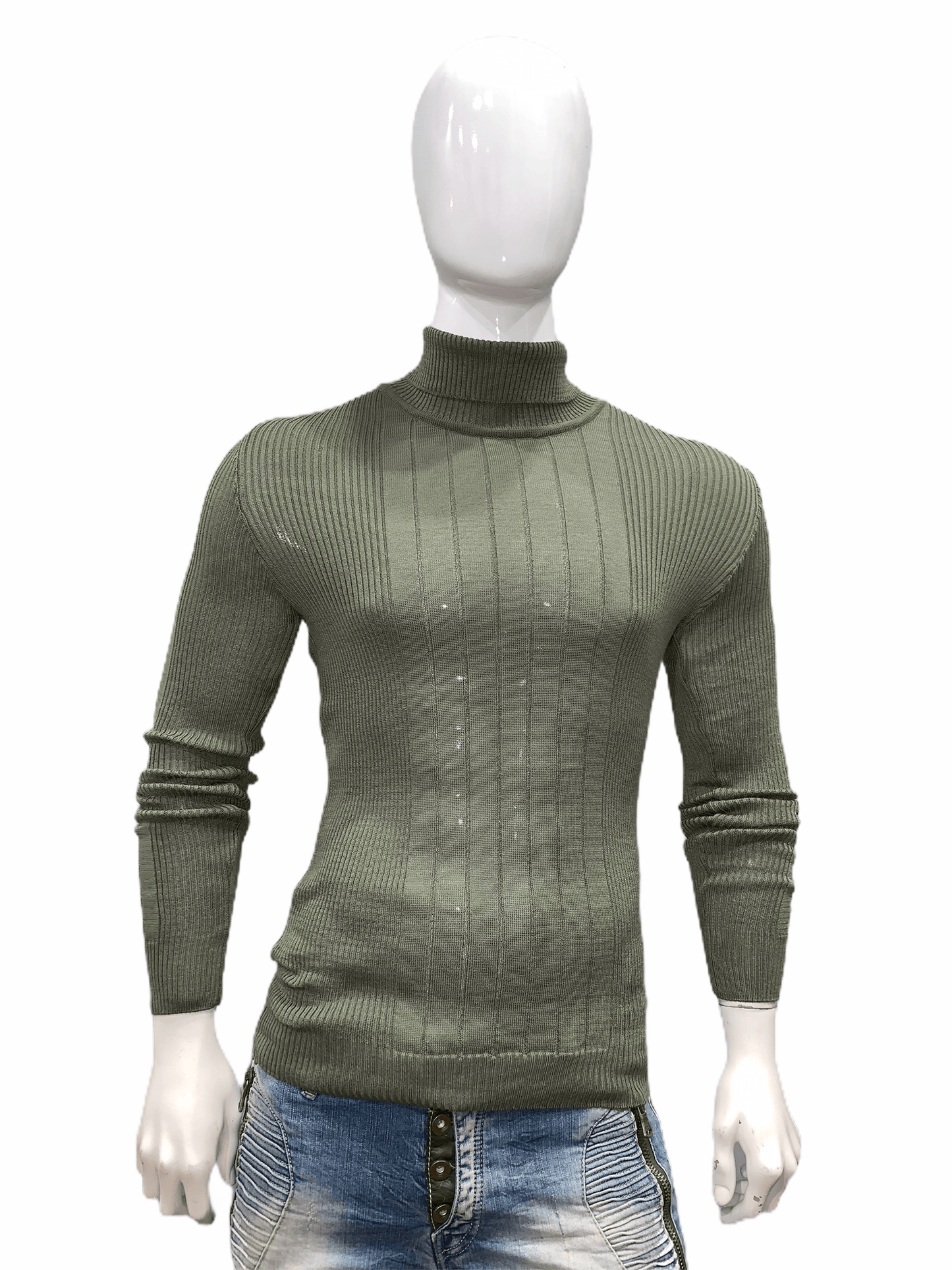 3458 Turtle neck Knit. - Denim Republic